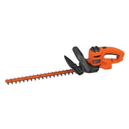 BLACK & DECKER Electric Hedge Trimmer, 35 A, 120 V, 58 in Cutting Capacity, 18 in Blade, WrapAround Handle BEHT200